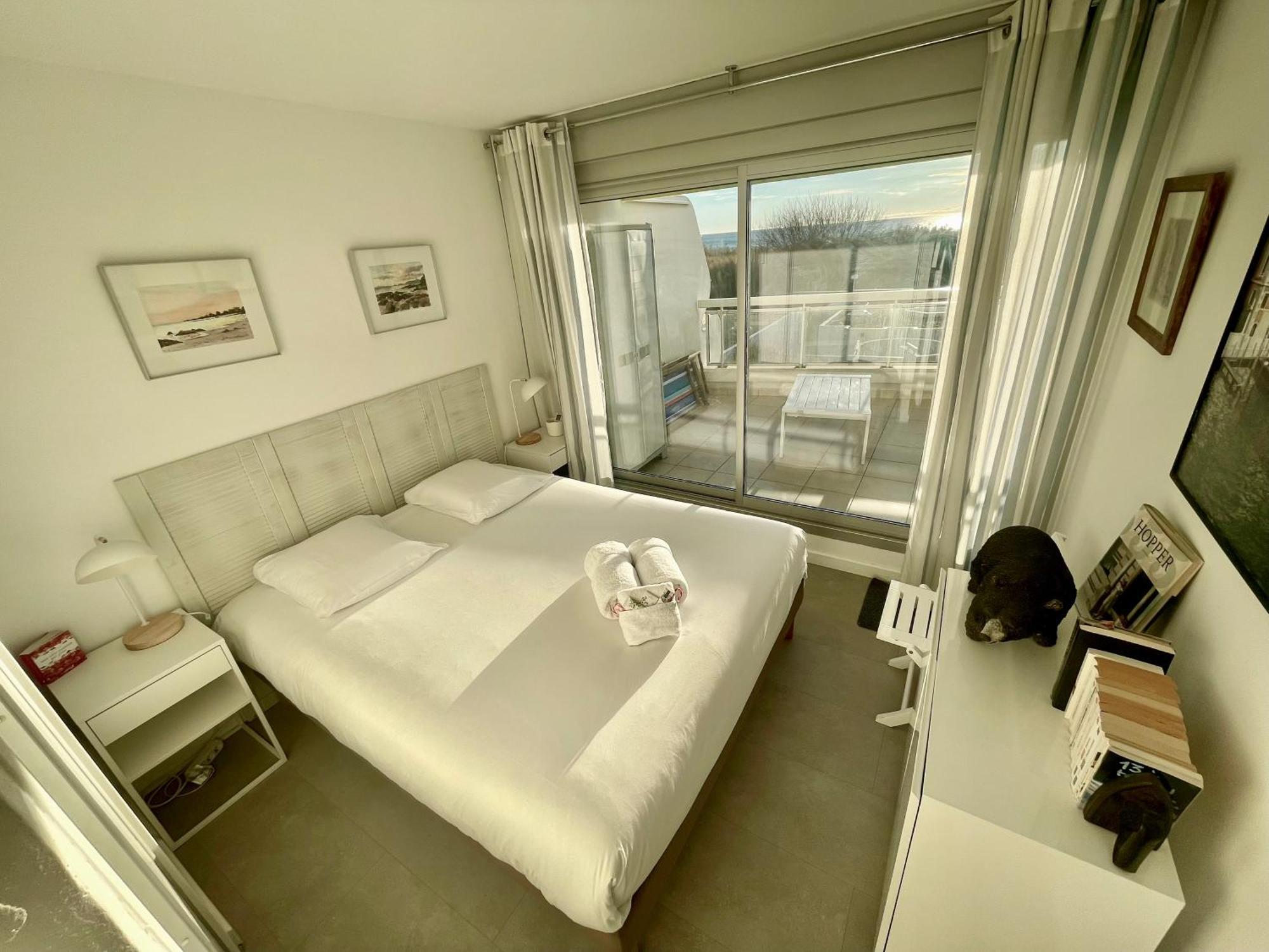 Pgh N25 - Vue Mer, Premiere Ligne & Parking Prive La Grande-Motte Exterior foto